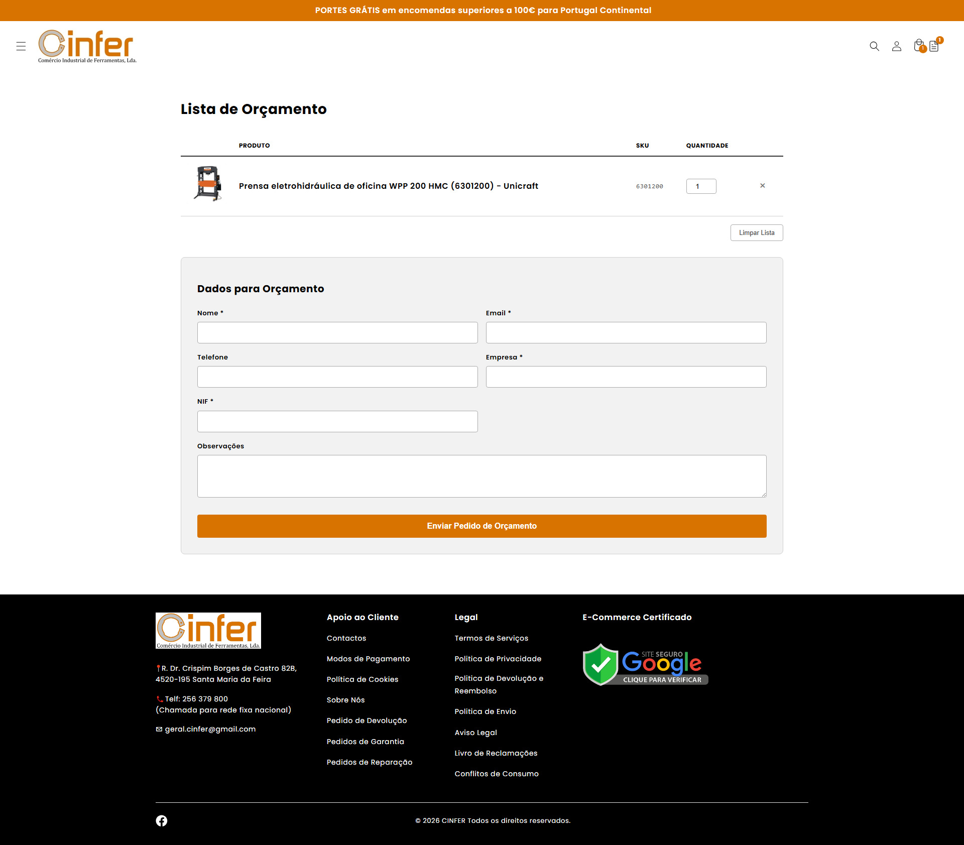 Cinfer — imagem 2